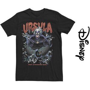 Disney | Villian's Ursula Poor Unfortunate Souls Poster Tee | Size Large